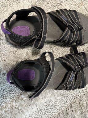 Teva Women’s Black and Purple Water Shoes